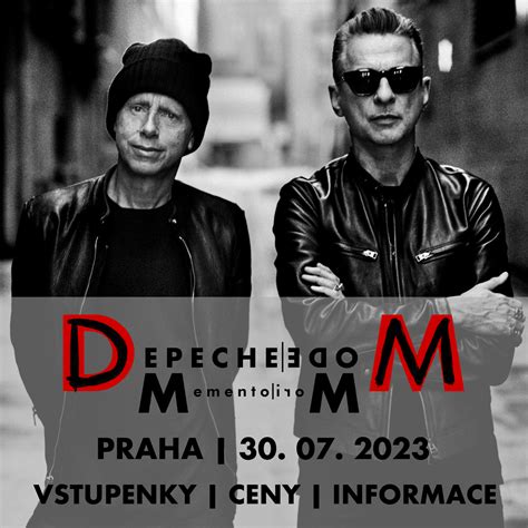 depeche mode koncert 2023 praha